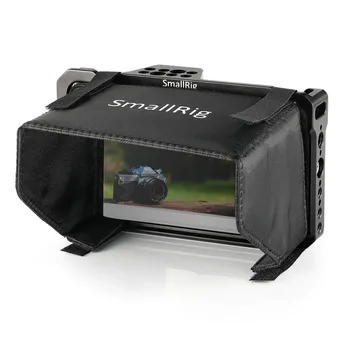 SmallRig Monitor Cage with Sunhood for SmallHD 502 Bright Monitor Protective Full Cage + Sun Shield Hood Kit- 2231
SmallRig Monitor Cage with Sunhood for SmallHD 502 Bright Monitor Protective Full Cage + Sun Shield Hood Kit- 2231