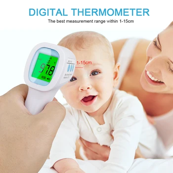 Digital Lcd Ear Non-Contact Infrared Ir Temperature Infrared Temperature Meter Digital Temperature Gun Lcd Display Termometro
Digital Lcd Ear Non-Contact Infrared Ir Temperature Infrared Temperature Meter Digital Temperature Gun Lcd Display Termometro