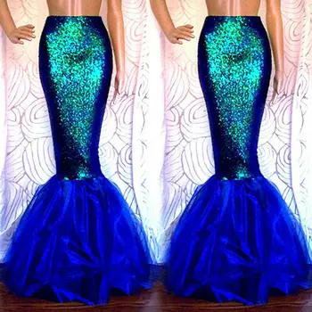 Sexy Womens Halloween Mermaid Tail Full Skirt Sequins Party Cosplay Fancy Long Skirt Halloween Costume Costume Fancy Club
Sexy Womens Halloween Mermaid Tail Full Skirt Sequins Party Cosplay Fancy Long Skirt Halloween Costume Costume Fancy Club