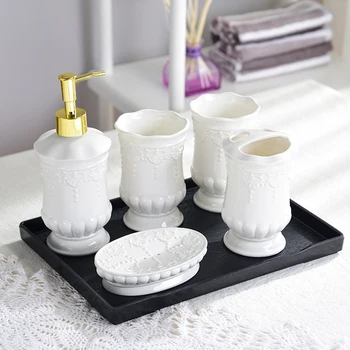 1 Set Of Bathroom Washing Set Toothbrush Rack Creative Soap Holder Toothbrush Cup Lotion Bottle Bathroom Accessories
1 Set Of Bathroom Washing Set Toothbrush Rack Creative Soap Holder Toothbrush Cup Lotion Bottle Bathroom Accessories