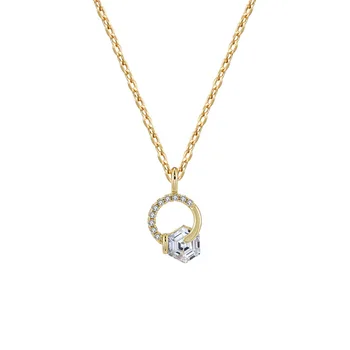 14K Gold Necklaces for Women Fine Jewelry 2020 New Pendant Necklace Fashion Simple Chain White Gold Necklace Female for Wedding
14K Gold Necklaces for Women Fine Jewelry 2020 New Pendant Necklace Fashion Simple Chain White Gold Necklace Female for Wedding