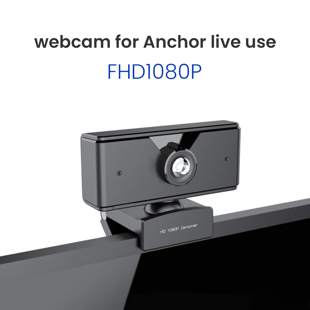 HD 1080P Webcam with Cover Web Camera for Computer USB PC Camera Built-in Microphones Web Cam for Twitch OBS Streaming Live
HD 1080P Webcam with Cover Web Camera for Computer USB PC Camera Built-in Microphones Web Cam for Twitch OBS Streaming Live