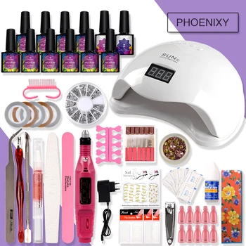 Manicure Set Poly Gel Kit With LED Lamp Nail Drill Machine Gel Nail Polish Set Nail Extension Gel Nail Tools All For Nail Set
Manicure Set Poly Gel Kit With LED Lamp Nail Drill Machine Gel Nail Polish Set Nail Extension Gel Nail Tools All For Nail Set