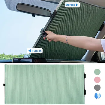 Universal Sun Visor Protector Windshield Sun Shade for Car Cellular Curtain UV Rays Block Sunshade with 3 Suction Cups
Universal Sun Visor Protector Windshield Sun Shade for Car Cellular Curtain UV Rays Block Sunshade with 3 Suction Cups