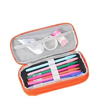 Three-Layer Zipper School Pencil Case Storage Big Capacity Kawaii Pencil Box Kids Stationery Pensil Case Women Cosmetics Bags 
Three-Layer Zipper School Pencil Case Storage Big Capacity Kawaii Pencil Box Kids Stationery Pensil Case Women Cosmetics Bags
