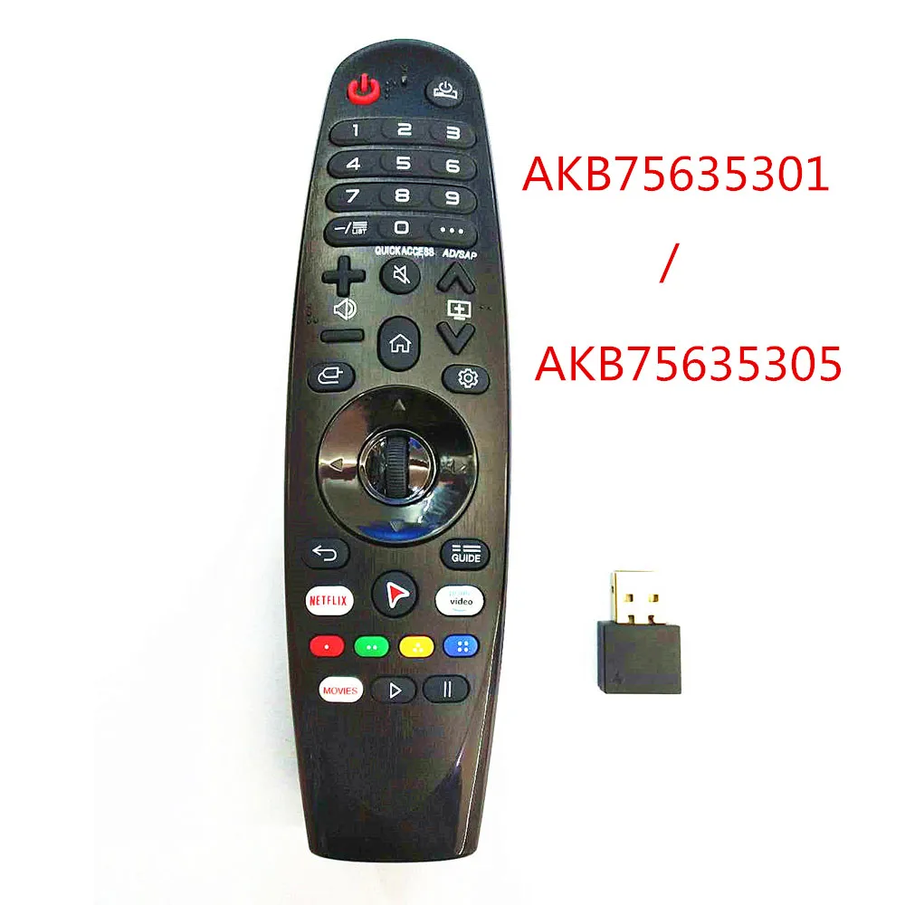 NEW Replacement AM-HR19BA AN-MR19BA for LG Magic Remote Control for Select 2019 LG Smart TV Fernbedienung
NEW Replacement AM-HR19BA AN-MR19BA for LG Magic Remote Control for Select 2019 LG Smart TV Fernbedienung