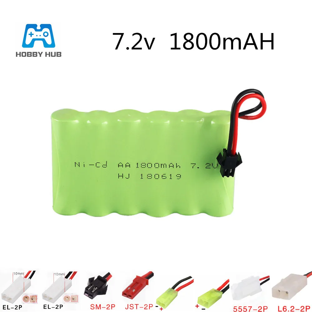 7.2v 1800mah NI-CD Rechargeable AA Battery for RC car ship robot truck lighting facilities toys battery 7.2 v AA 1800 mah nimh
7.2v 1800mah NI-CD Rechargeable AA Battery for RC car ship robot truck lighting facilities toys battery 7.2 v AA 1800 mah nimh