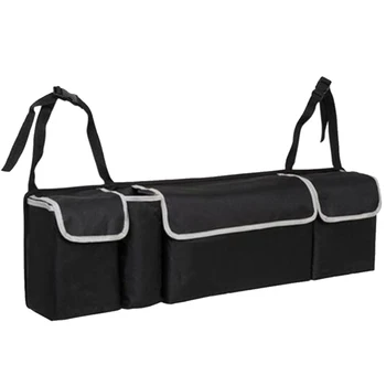Durable Black Car Boot Organiser Foldable Universal 4 Pockets Oxford Cloth Hanging Trunk Tidy Storage Waterproof Heavy Duty 
Durable Black Car Boot Organiser Foldable Universal 4 Pockets Oxford Cloth Hanging Trunk Tidy Storage Waterproof Heavy Duty