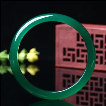 Zheru Jewelry Natural Agate Chalcedony 54-64mm Green Bangle Elegant Princess Jewelry Best Gift
Zheru Jewelry Natural Agate Chalcedony 54-64mm Green Bangle Elegant Princess Jewelry Best Gift