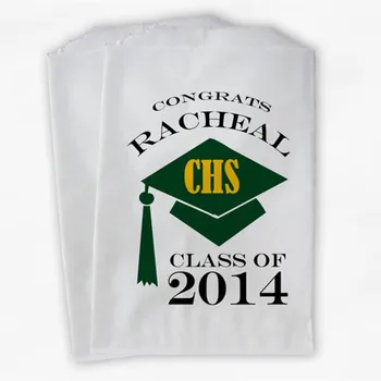 Custom Graduation Cap Personalized Candy Buffet Bags - High School Grad Party Favor Bags in School Colors - Name Date Bags
Custom Graduation Cap Personalized Candy Buffet Bags - High School Grad Party Favor Bags in School Colors - Name Date Bags