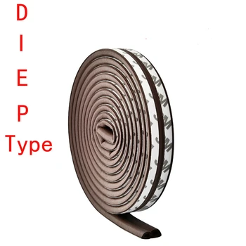 10M Type DIEP Self Adhesive Door Sealing Strips Self Adhesive Window Soundproofing Waterproof Dustproof Sound Insulation Tools
10M Type DIEP Self Adhesive Door Sealing Strips Self Adhesive Window Soundproofing Waterproof Dustproof Sound Insulation Tools