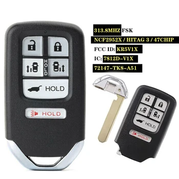 KR5V1X Smart Key Fob 5+1Buttons Remote Car Key 47 Chip 313.8MHz For Hond*a Odyssey EXL Touring 2014-2017
KR5V1X Smart Key Fob 5+1Buttons Remote Car Key 47 Chip 313.8MHz For Hond*a Odyssey EXL Touring 2014-2017