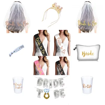 Wedding Decoration Veil Bride Shower Etiquette with Rose Gold Characters Bride To Be Bachelor Party Hen Party Girl Supplies -C
Wedding Decoration Veil Bride Shower Etiquette with Rose Gold Characters Bride To Be Bachelor Party Hen Party Girl Supplies -C