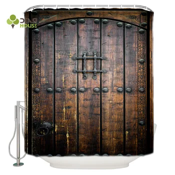 DEARHOUSE Shower Curtain Brown Wooden Door Design Fabric Shower Curtain Bathroom Decor
DEARHOUSE Shower Curtain Brown Wooden Door Design Fabric Shower Curtain Bathroom Decor