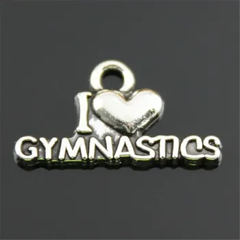 10pcs 3 Colors I Love Gym Charms Pendant I Love Gymnastics Pendant Charms I Love Gymnastics Charms 11x20mm
10pcs 3 Colors I Love Gym Charms Pendant I Love Gymnastics Pendant Charms I Love Gymnastics Charms 11x20mm