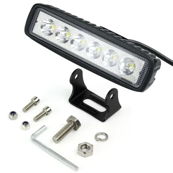 18W 6pcs 3W LEDs Spot LED Flashing Light Work Bar Driving Lamp For Off-Road SUV Auto Car Boat Truck Signal Lamp Spot LED Light
18W 6pcs 3W LEDs Spot LED Flashing Light Work Bar Driving Lamp For Off-Road SUV Auto Car Boat Truck Signal Lamp Spot LED Light