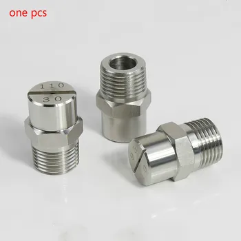 Atomizing Nozzle high pressure cleaner Cooling Spray fan Nozzle Micro Irrigation Systems 304Stainless Steel 1/8
Atomizing Nozzle high pressure cleaner Cooling Spray fan Nozzle Micro Irrigation Systems 304Stainless Steel 1/8