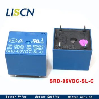 10Pcs 6V DC Power Relay SRD-06VDC-SL-C T73-6V SRD-6VDC-SL-C 5Pin PCB Type SRD-06VDC
10Pcs 6V DC Power Relay SRD-06VDC-SL-C T73-6V SRD-6VDC-SL-C 5Pin PCB Type SRD-06VDC