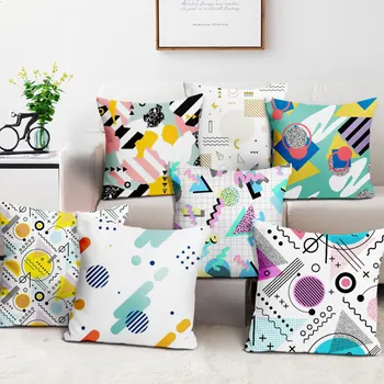 Nordic Style Abstract Geometric Printed Polyester Peachskin Cushion Cover Yellow Lines Decorative Sofa Throw Pillow Almofadas
Nordic Style Abstract Geometric Printed Polyester Peachskin Cushion Cover Yellow Lines Decorative Sofa Throw Pillow Almofadas