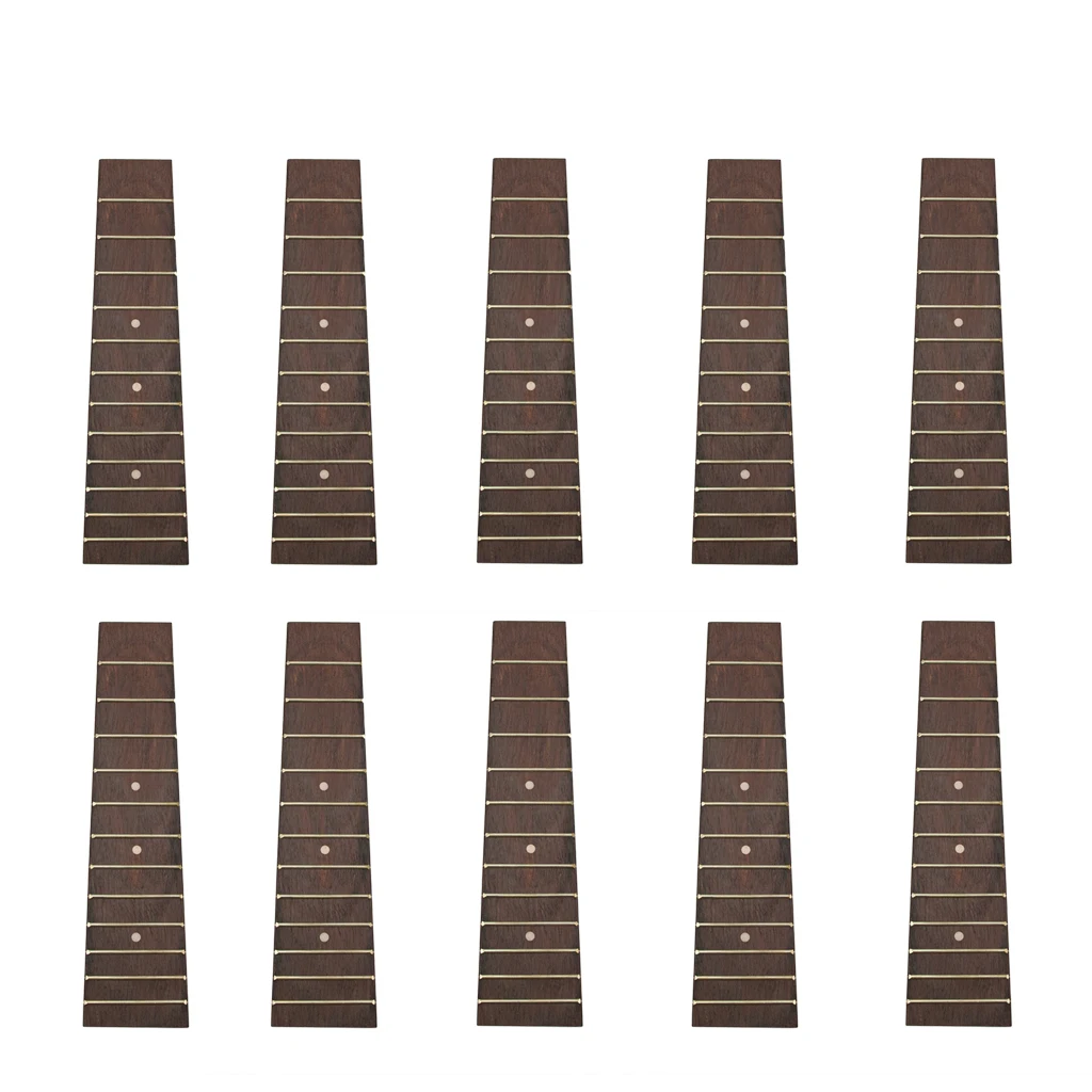 10 PCS 21 Inch Ukulele Fingerboard For Soprano Rosewood 4 String Guitar Fretboard Parts Accessories New
10 PCS 21 Inch Ukulele Fingerboard For Soprano Rosewood 4 String Guitar Fretboard Parts Accessories New