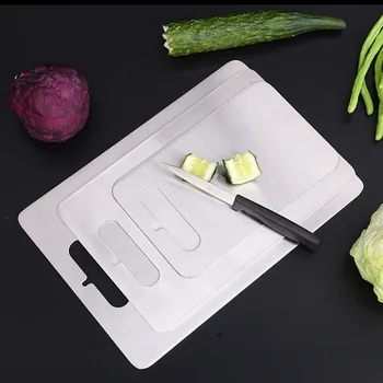 5pcs 304 Stainless Steel Chopping Block Household Hanging Cutting Board Multifunctional Non-stick Defrosting Board WB1305
5pcs 304 Stainless Steel Chopping Block Household Hanging Cutting Board Multifunctional Non-stick Defrosting Board WB1305