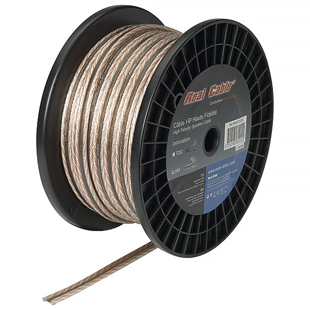 French real cable hifi pure copper and silver mixed power amplifier speaker audio cable speaker cable 4 square
French real cable hifi pure copper and silver mixed power amplifier speaker audio cable speaker cable 4 square