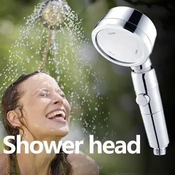 3 Mode Round High Pressure Shower Head Silver Plating ABS Bath Shower Water Saving Head Hand Showers Bathroom Equipment
3 Mode Round High Pressure Shower Head Silver Plating ABS Bath Shower Water Saving Head Hand Showers Bathroom Equipment