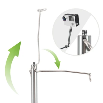 Outdoor Camping Collapasible Lantern Stand Pole Selfie Stick Portable Outdoor Camping Fishing Lamp Hook Rack 
Outdoor Camping Collapasible Lantern Stand Pole Selfie Stick Portable Outdoor Camping Fishing Lamp Hook Rack