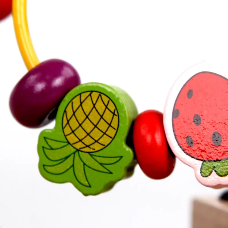 MWZ Large Size Building Blocks Fruit Bead-stringing Toy Beaded Bracelet Infants Wood Early Childhood Educational Children Bead-s
MWZ Large Size Building Blocks Fruit Bead-stringing Toy Beaded Bracelet Infants Wood Early Childhood Educational Children Bead-s