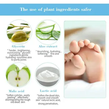 1 pair Peeling Feet Mask Exfoliating Socks Baby Foot Socks Socks Remove For Pedicure Cuticles Care Pedicure Dead Skin M6W7 
1 pair Peeling Feet Mask Exfoliating Socks Baby Foot Socks Socks Remove For Pedicure Cuticles Care Pedicure Dead Skin M6W7