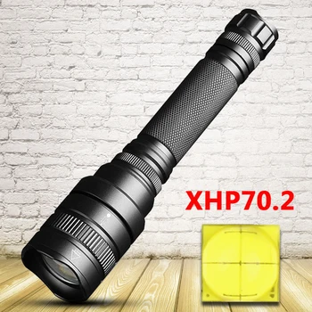 Ultra Powerful LED Flashlight XHP70 Tactical USB Rechargeable Linterna Waterproof Lamp Ultra Bright 18650 battery flashlights
Ultra Powerful LED Flashlight XHP70 Tactical USB Rechargeable Linterna Waterproof Lamp Ultra Bright 18650 battery flashlights