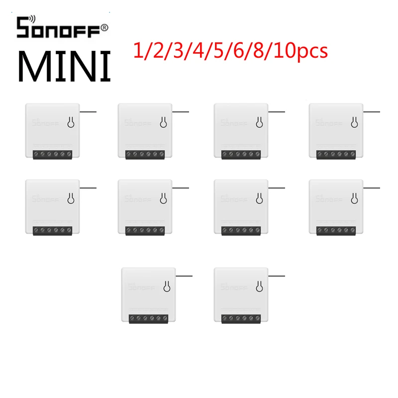 SONOFF MINI Wifi Smart Switch module 110-240V Controller Timer light Switch Voice Control Work With Amazon Alexa Google Home
SONOFF MINI Wifi Smart Switch module 110-240V Controller Timer light Switch Voice Control Work With Amazon Alexa Google Home