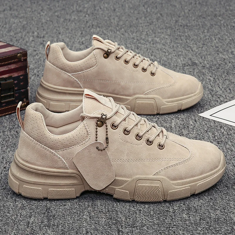 Men's shoes autumn 2021 new men's sports and leisure shoes work clothes student fashion shoes work safety board shoes
Men's shoes autumn 2021 new men's sports and leisure shoes work clothes student fashion shoes work safety board shoes