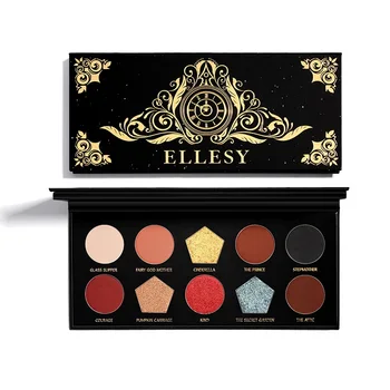 10 Color Eyeshadow Palette Pigmented Shimmer Matte Glitter Eyeshadow Pallete Waterproof Cosmetic Metallic Diamond Makeup Pallete
10 Color Eyeshadow Palette Pigmented Shimmer Matte Glitter Eyeshadow Pallete Waterproof Cosmetic Metallic Diamond Makeup Pallete