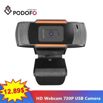 Podofo HD Webcam 720p USB Camera Rotatable Video Recording Web Camera with Microphone For PC Computer веб камера Video Calling
Podofo HD Webcam 720p USB Camera Rotatable Video Recording Web Camera with Microphone For PC Computer веб камера Video Calling