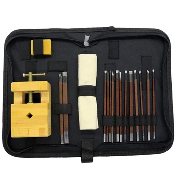 Carving Chisel Set,14 Pcs Stone Carving Tools,Seal Carving Knife With Portable Bag,Carving Stone Carving Jade Carving Tool Set
Carving Chisel Set,14 Pcs Stone Carving Tools,Seal Carving Knife With Portable Bag,Carving Stone Carving Jade Carving Tool Set