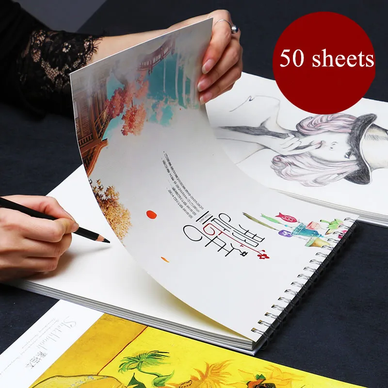 1pcs Sketch Book for Drawing Painting Diary Artist Marker Paper Books Memo Pad Notebook Gift Art Graffiti for Kids Hand Diy
1pcs Sketch Book for Drawing Painting Diary Artist Marker Paper Books Memo Pad Notebook Gift Art Graffiti for Kids Hand Diy