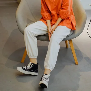 Spring New Style Casual Pants Women's Solid Color Elastic Waist Bib Overall Korean-style Fashion WOMEN'S Pants streetwear
Spring New Style Casual Pants Women's Solid Color Elastic Waist Bib Overall Korean-style Fashion WOMEN'S Pants streetwear