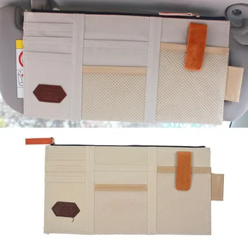 Car Sun Visor Point Pocket Documents Organizer Pouch Hanging Bag CD Card Beige Brand New And High Quality
Car Sun Visor Point Pocket Documents Organizer Pouch Hanging Bag CD Card Beige Brand New And High Quality