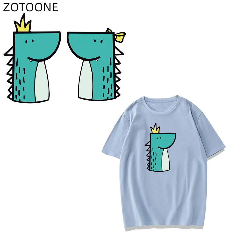 ZOTOONE Cartoon Couple Dinosaur Patches for Clothes Iron on Patch Stickers for Boys Girls Heat Transfers DIY Vinyl Appliques G
ZOTOONE Cartoon Couple Dinosaur Patches for Clothes Iron on Patch Stickers for Boys Girls Heat Transfers DIY Vinyl Appliques G