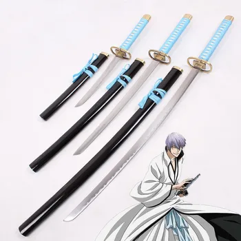 Free Shipping Cosplay Bleach Anime Sword Gin Ichimaru Wooden Sword Cosplay Props Katana for Comic Decorative Cosplay Show
Free Shipping Cosplay Bleach Anime Sword Gin Ichimaru Wooden Sword Cosplay Props Katana for Comic Decorative Cosplay Show