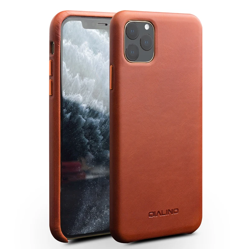 Чехол накладка из натуральной кожи для iPhone11 офисный ретро чехол воловьей iPhone X XR