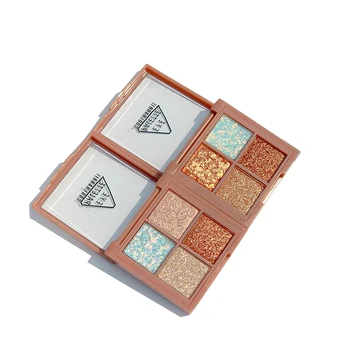 4Color Glitter Eyeshadow Makeup Palette Eyeshadow Palette Shine Polarize Eyeshadow Sparkling Duochrome Pigment Cosmetics TSLM1
4Color Glitter Eyeshadow Makeup Palette Eyeshadow Palette Shine Polarize Eyeshadow Sparkling Duochrome Pigment Cosmetics TSLM1