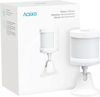 Aqara Motion Sensor Zigbee Connection For Alarm System and Smart Home Automation Broad Detection Range Work with Apple Homekit
Aqara Motion Sensor Zigbee Connection For Alarm System and Smart Home Automation Broad Detection Range Work with Apple Homekit