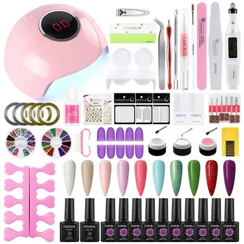 COSCELIA Gel Nail Polish 10ML Gel Varnish Manicure Set For Nails Semi Permanent Need Base Top Coat Nail Gel For Home Use DIY
COSCELIA Gel Nail Polish 10ML Gel Varnish Manicure Set For Nails Semi Permanent Need Base Top Coat Nail Gel For Home Use DIY