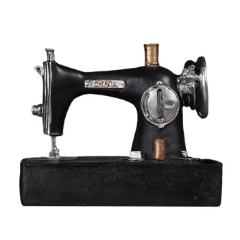 Sewing Machine Ornament Retro Funny Creative Sewing Machine Model Ornament Decoration for Bar Home Store (Black)
Sewing Machine Ornament Retro Funny Creative Sewing Machine Model Ornament Decoration for Bar Home Store (Black)