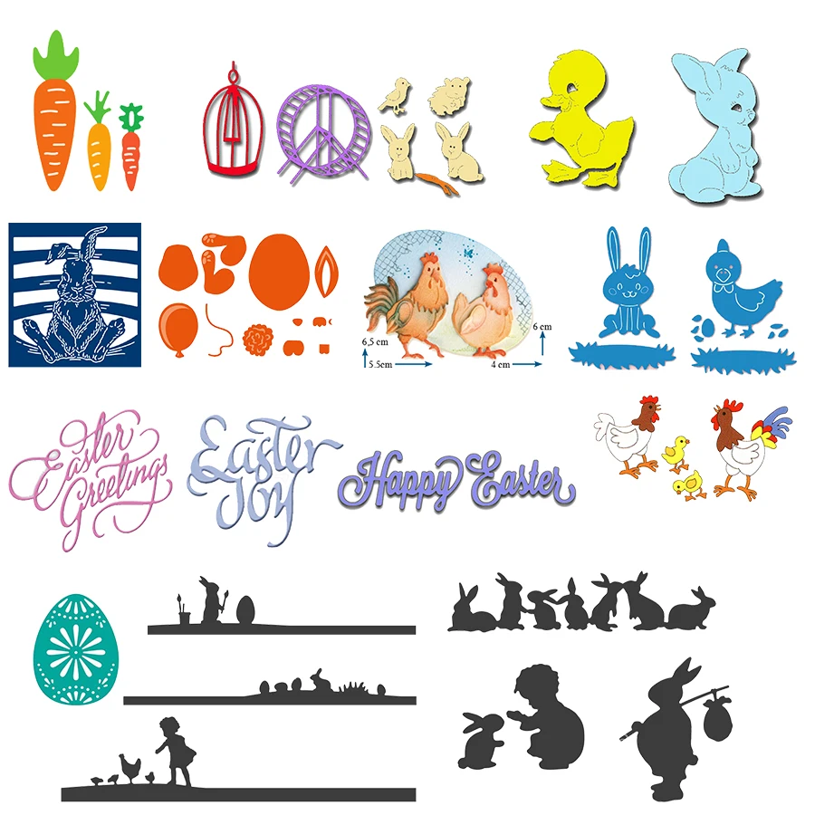 #1 Easter Theme Animals Words Eggs Cheap Popular Metal Cutting Dies For DIY Scrapbooking Album Paper Card New Die Cut For 2020 
#1 Easter Theme Animals Words Eggs Cheap Popular Metal Cutting Dies For DIY Scrapbooking Album Paper Card New Die Cut For 2020