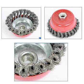 1pcs Stainless Steel Wire Polishing Removal Cup Wheel Brush Tool Replacement
1pcs Stainless Steel Wire Polishing Removal Cup Wheel Brush Tool Replacement
