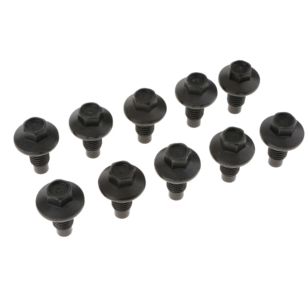 M12x1.75 Oil Drain Plug Bolt with Gasket Washer Seal Included Reusable Aluminum Plug M12x1.75 Oil Drain Plug Bolt with Gasket Washer Seal Included Reusable Aluminum Plug