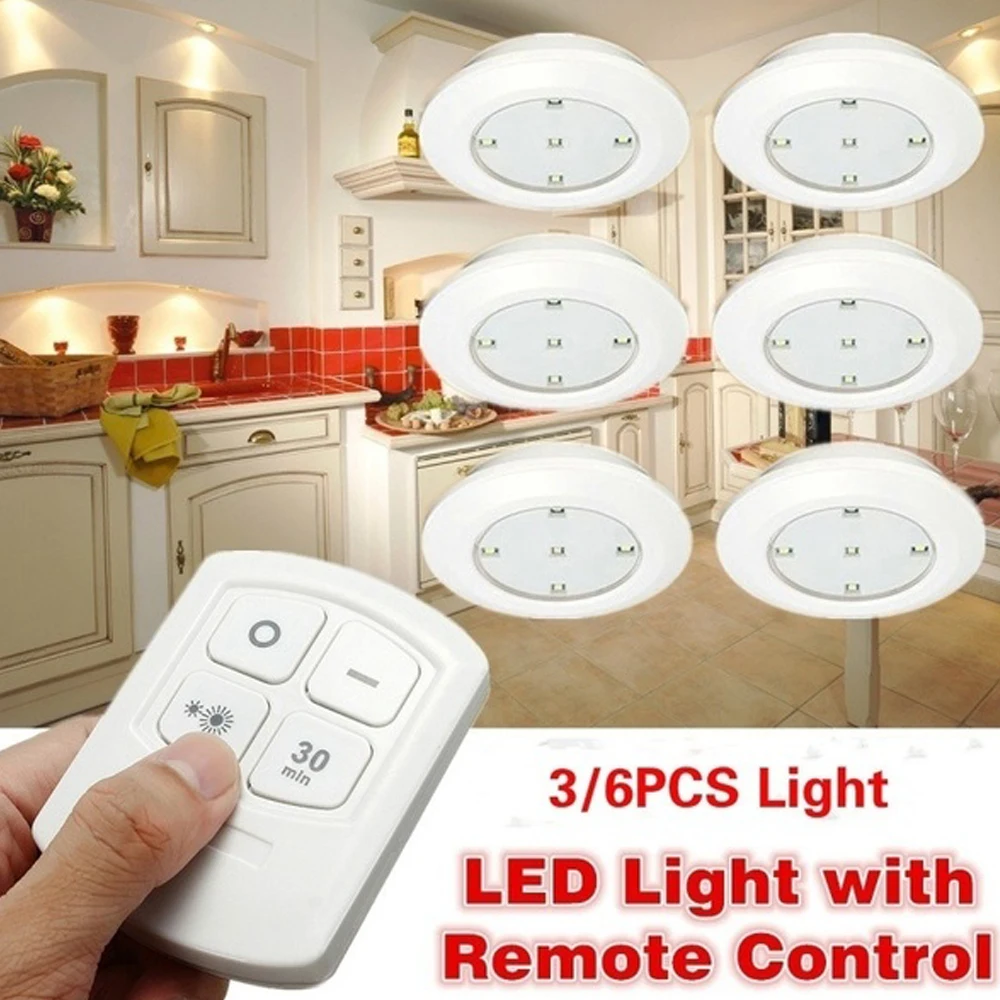 3/6Pcs LED Touch Control Round Cabinet Light Intelligent Remote Control Light Indoor Lighting Lamp Night Lamp
3/6Pcs LED Touch Control Round Cabinet Light Intelligent Remote Control Light Indoor Lighting Lamp Night Lamp